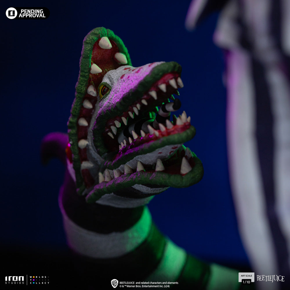 Estátua Besouro Suco Deluxe - Os Fantasmas se Divertem - Art Scale 1/10 - Iron Studios