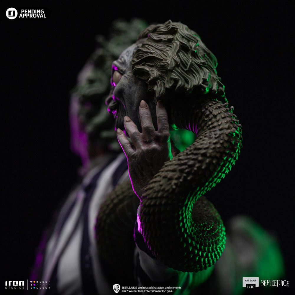 Estátua Besouro Suco Deluxe - Os Fantasmas se Divertem - Art Scale 1/10 - Iron Studios