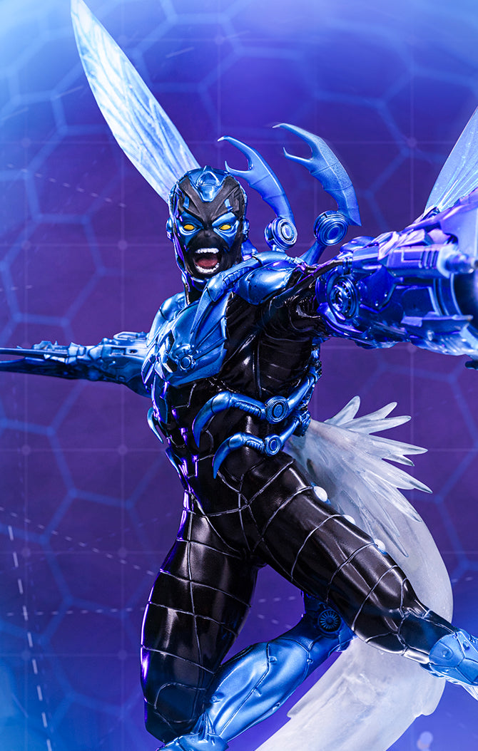 Estátua Blue Beetle - DC Comics Series 8 - Art Scale 1/10 - Iron Studios