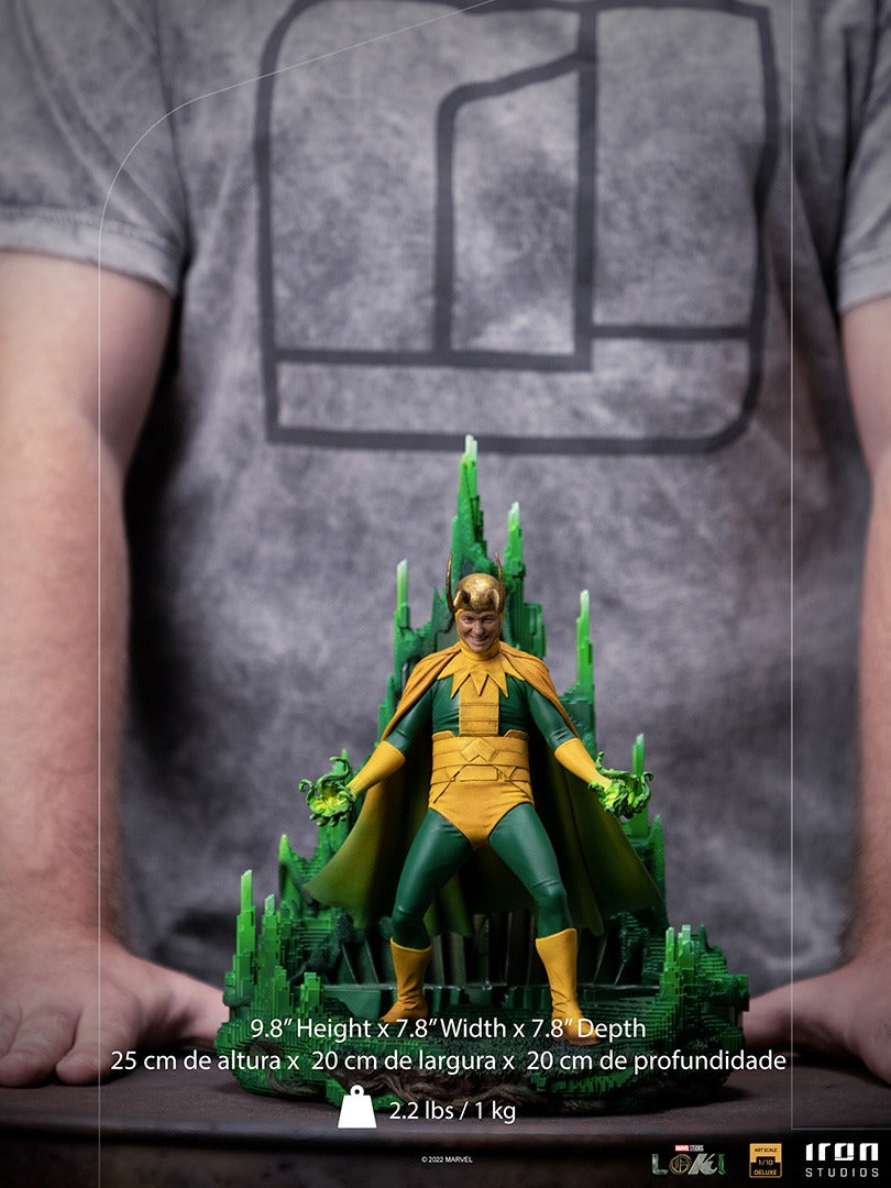 Estátua Classic Loki Variant DLX - Loki - Art Scale 1/10 - Iron