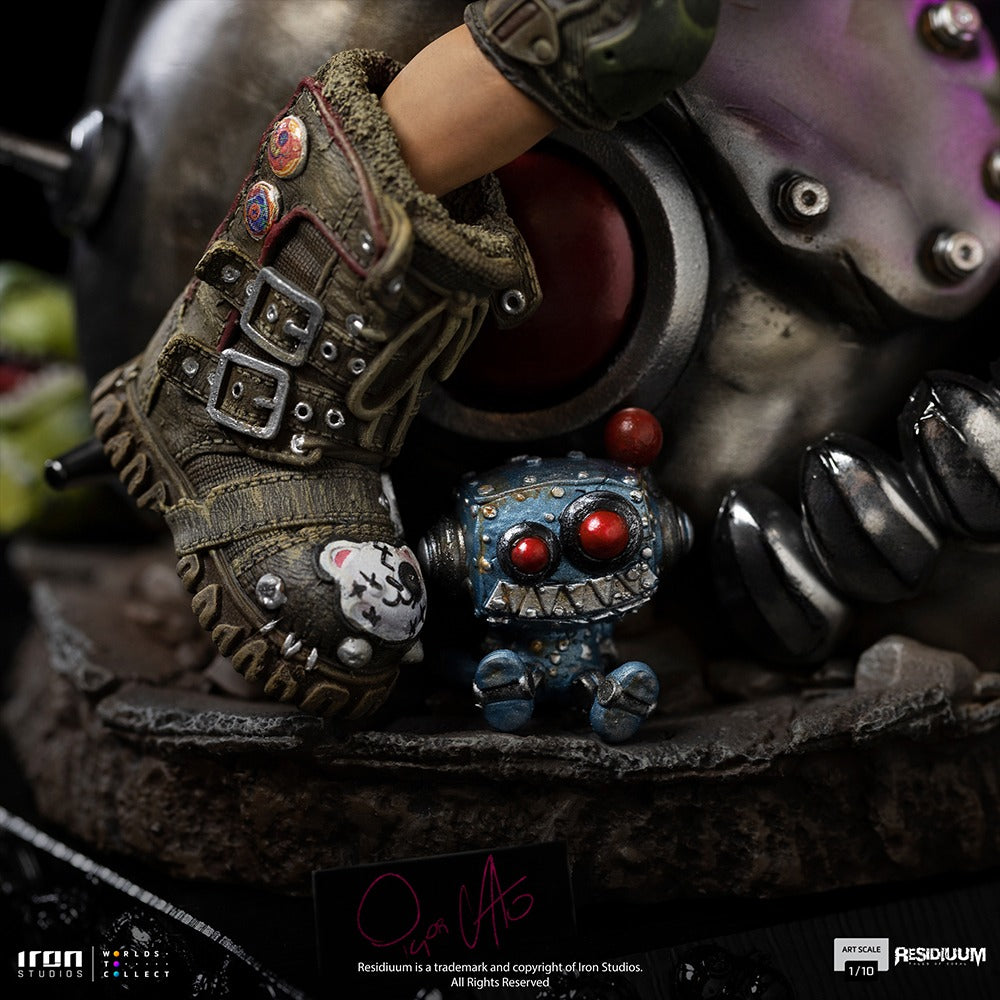 Estátua Coral Deluxe - Residiuum - Art Scale 1/10 - Iron Studios