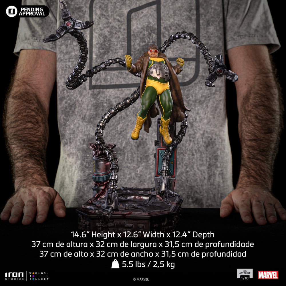 Estátua Doctor Octopus - Spider-man vs Villains - Art Scale 1/10 - Iron Studios