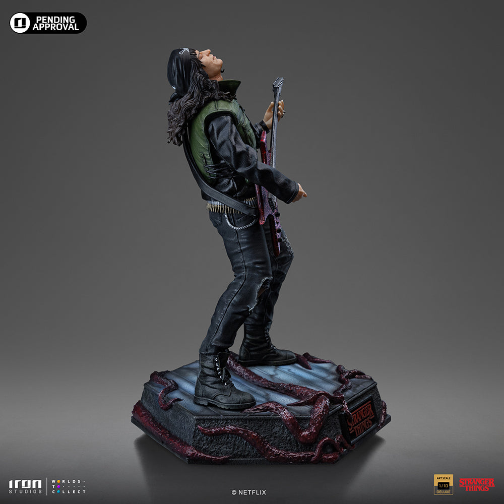 Estátua Eddie Munson - Strange Things - Art Scale 1/10 - Iron Studios