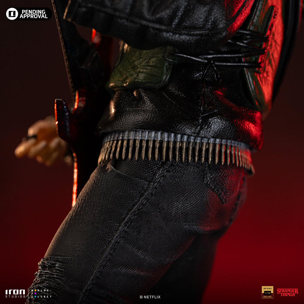 Estátua Eddie Munson - Strange Things - Art Scale 1/10 - Iron Studios