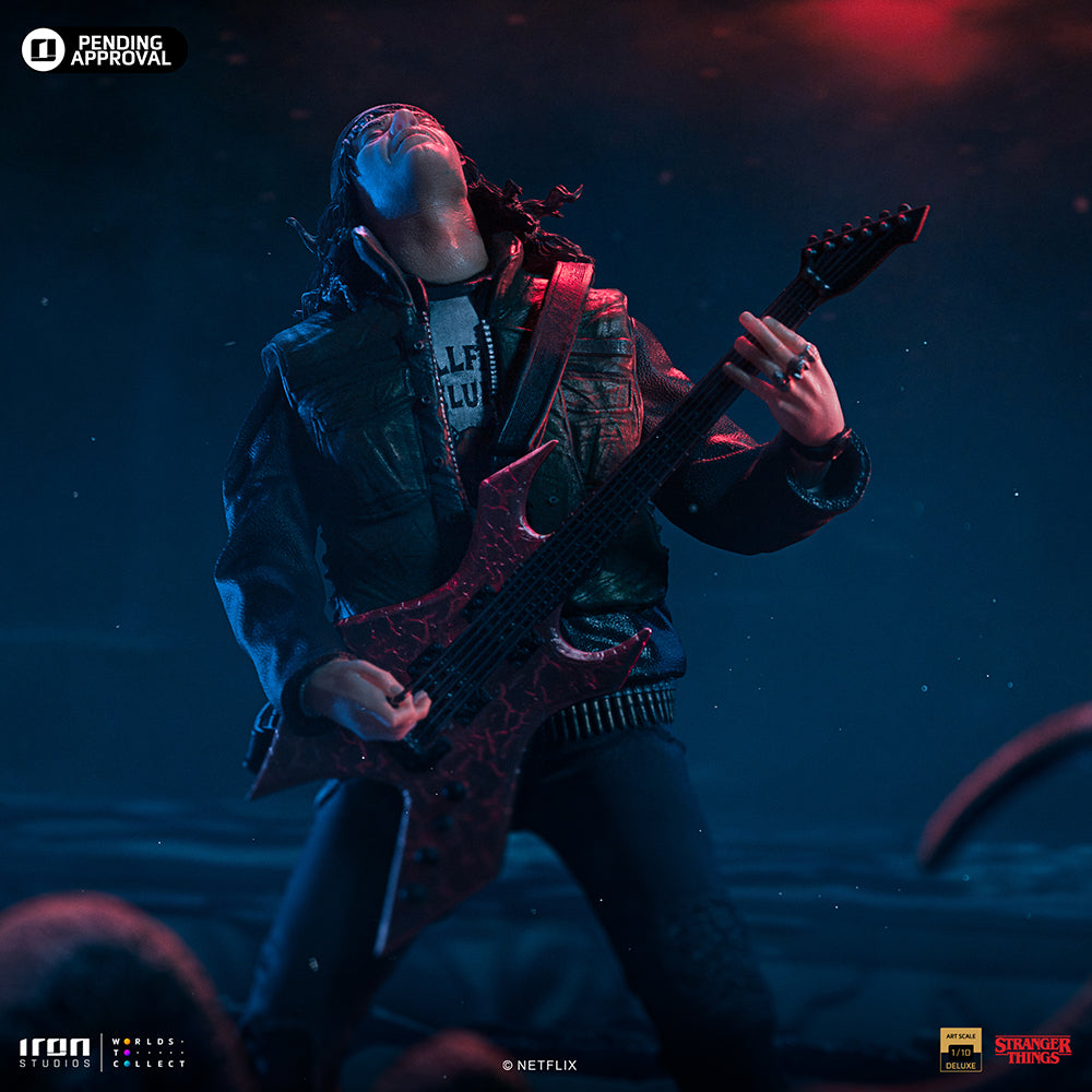 Estátua Eddie Munson - Strange Things - Art Scale 1/10 - Iron Studios