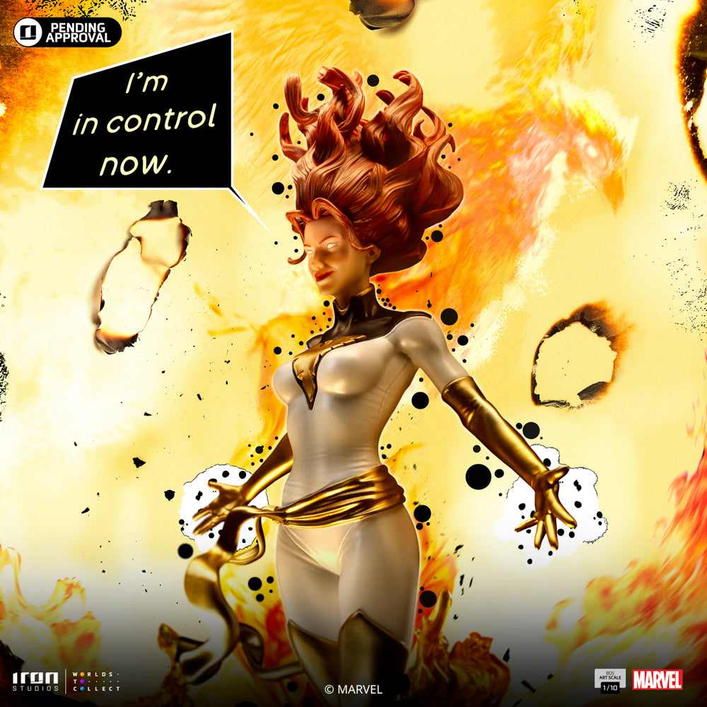 Estátua Fenix (White Version) - X-Men - Art Scale 1/10 - Iron Studios