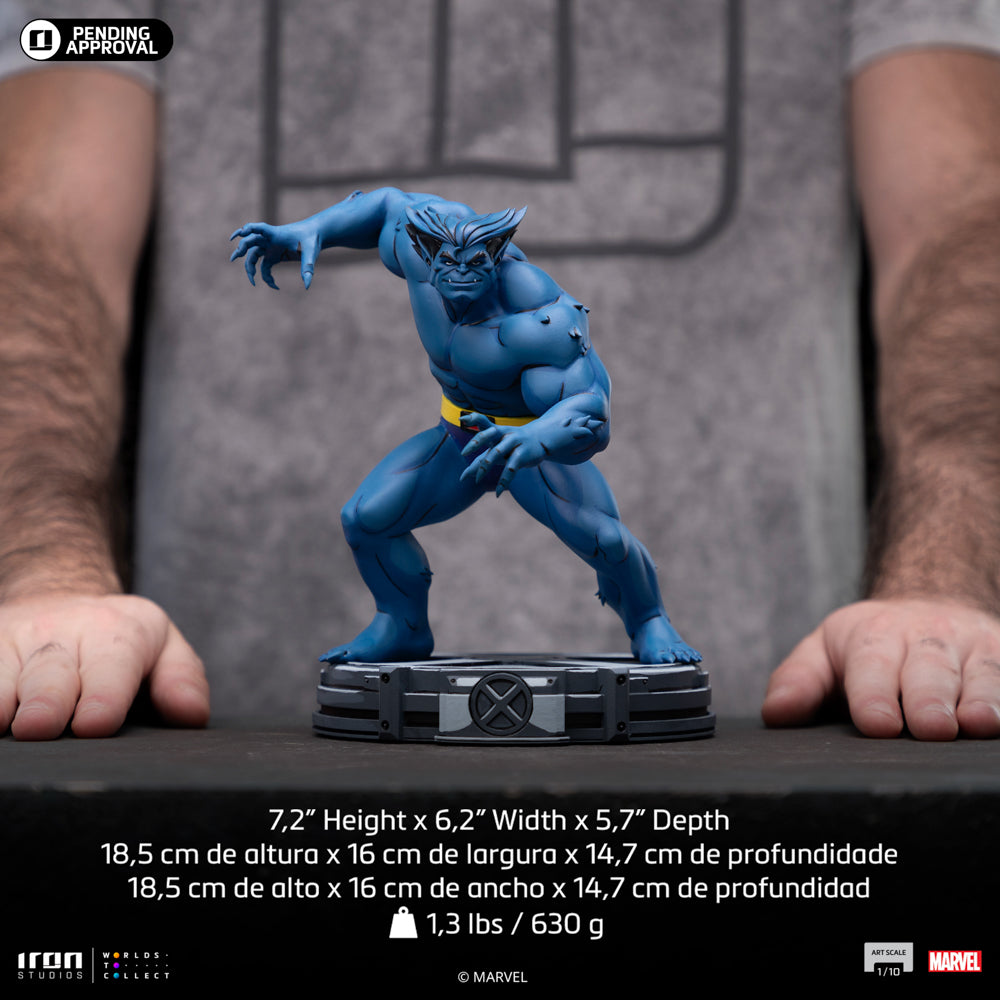 Estátua Fera - X-Men '97 - Art Scale 1/10 - Iron Studios