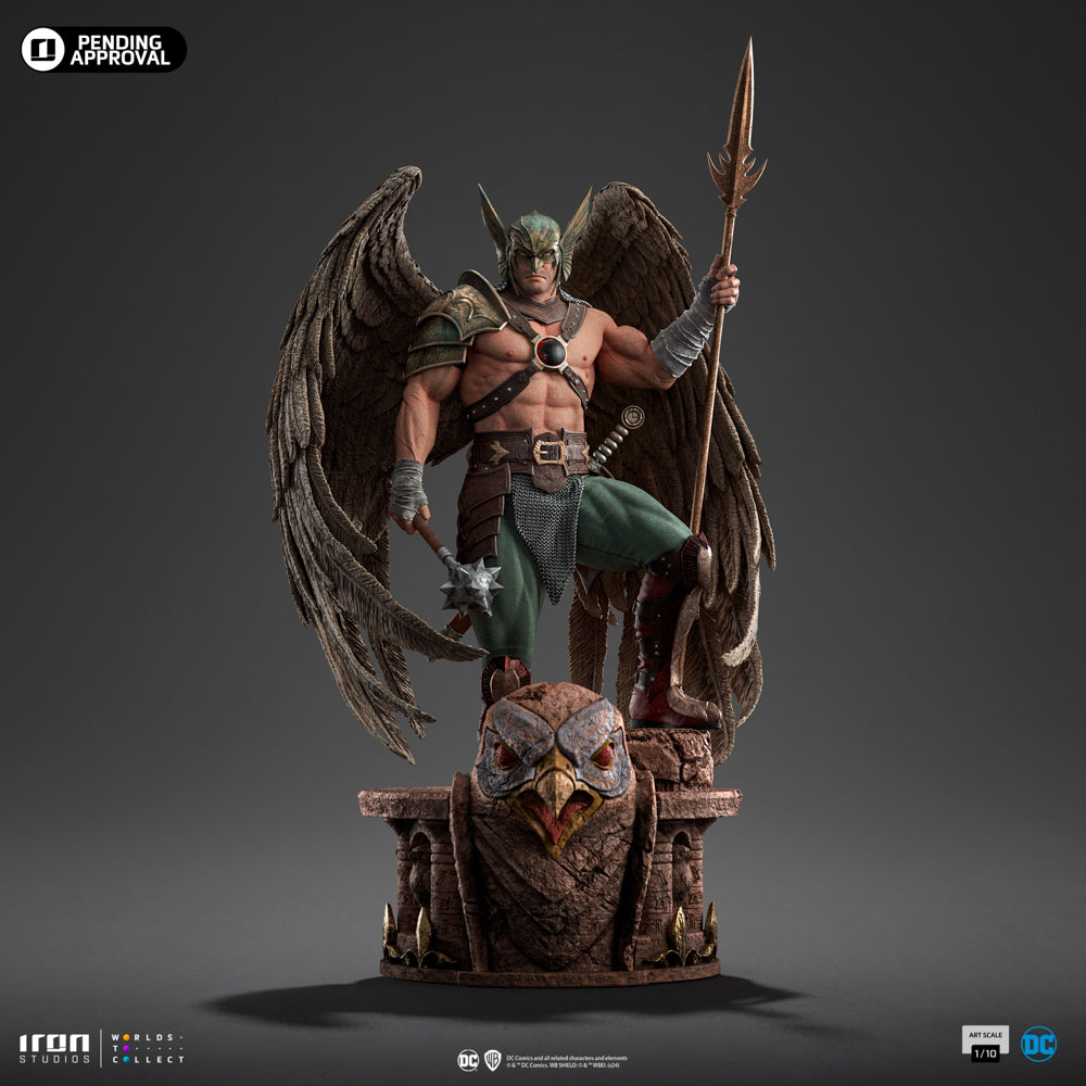 Estátua Hawkman 10th Anniversary - DC Comics - Art Scale 1/10 - Iron Studios