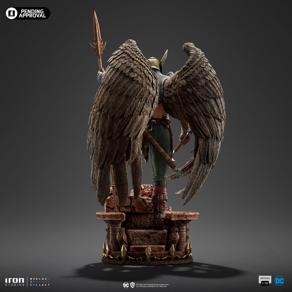 Estátua Hawkman 10th Anniversary - DC Comics - Art Scale 1/10 - Iron Studios