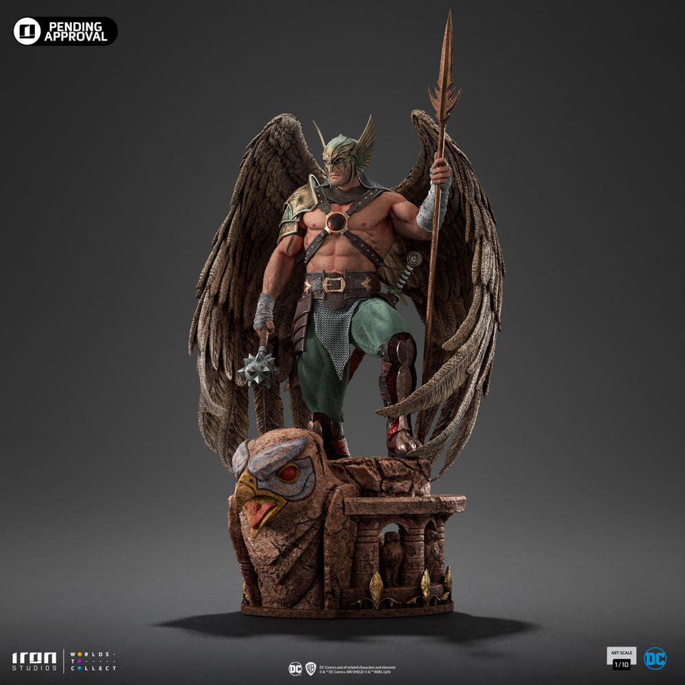 Estátua Hawkman 10th Anniversary - DC Comics - Art Scale 1/10 - Iron Studios