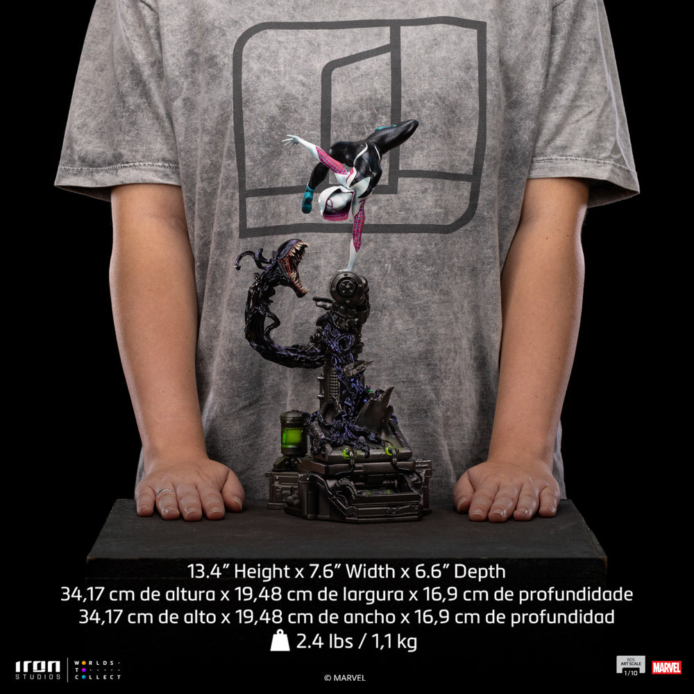 Estátua Ghost-Spider - Spider-Man vs Villains Diorama - BDS Art Scale 1/10 - Iron Studios