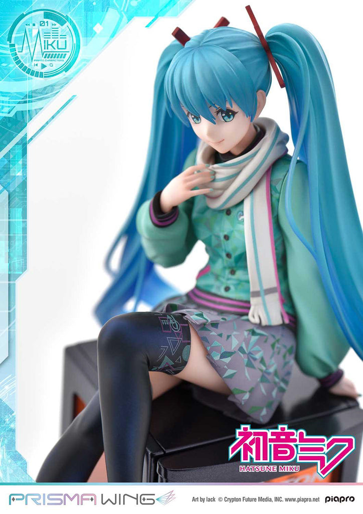 Estátua Hatsune Miku Art by Lack Bonus Version - Piapro Characters - Prisma Wing Collection 1/7 - Prime 1