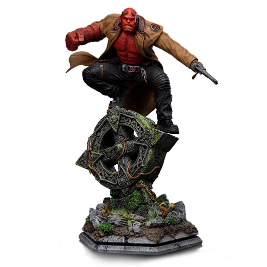 Estátua Hellboy - Hellboy 2 O Exército Dourado - Art Scale 1/10 - Iron Studios