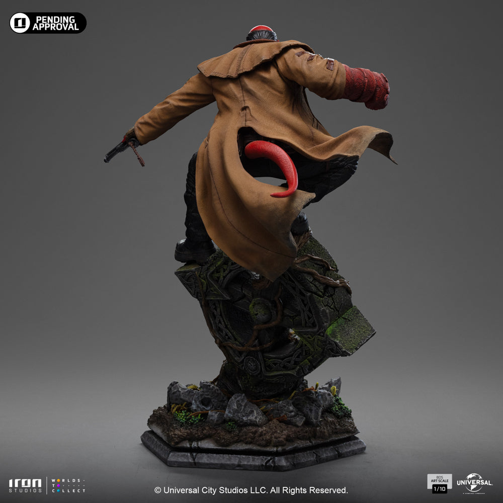 Estátua Hellboy - Hellboy 2 O Exército Dourado - Art Scale 1/10 - Iron Studios