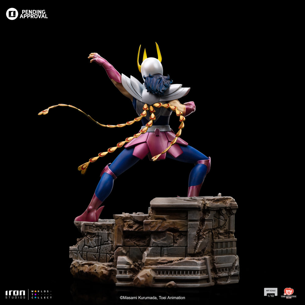 Estátua Ikki de Fenix - Os Cavaleiros do Zodíaco - Art Scale 1/10
