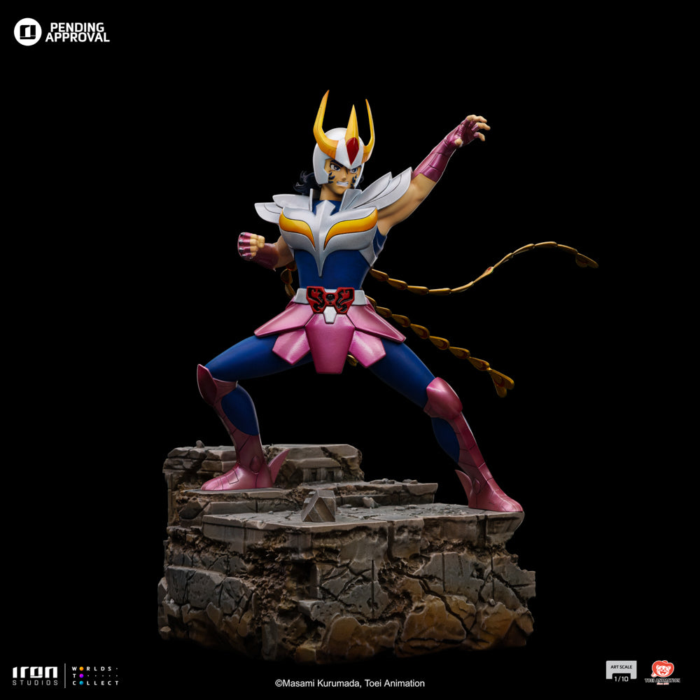 Estátua Ikki de Fenix - Os Cavaleiros do Zodíaco - Art Scale 1/10