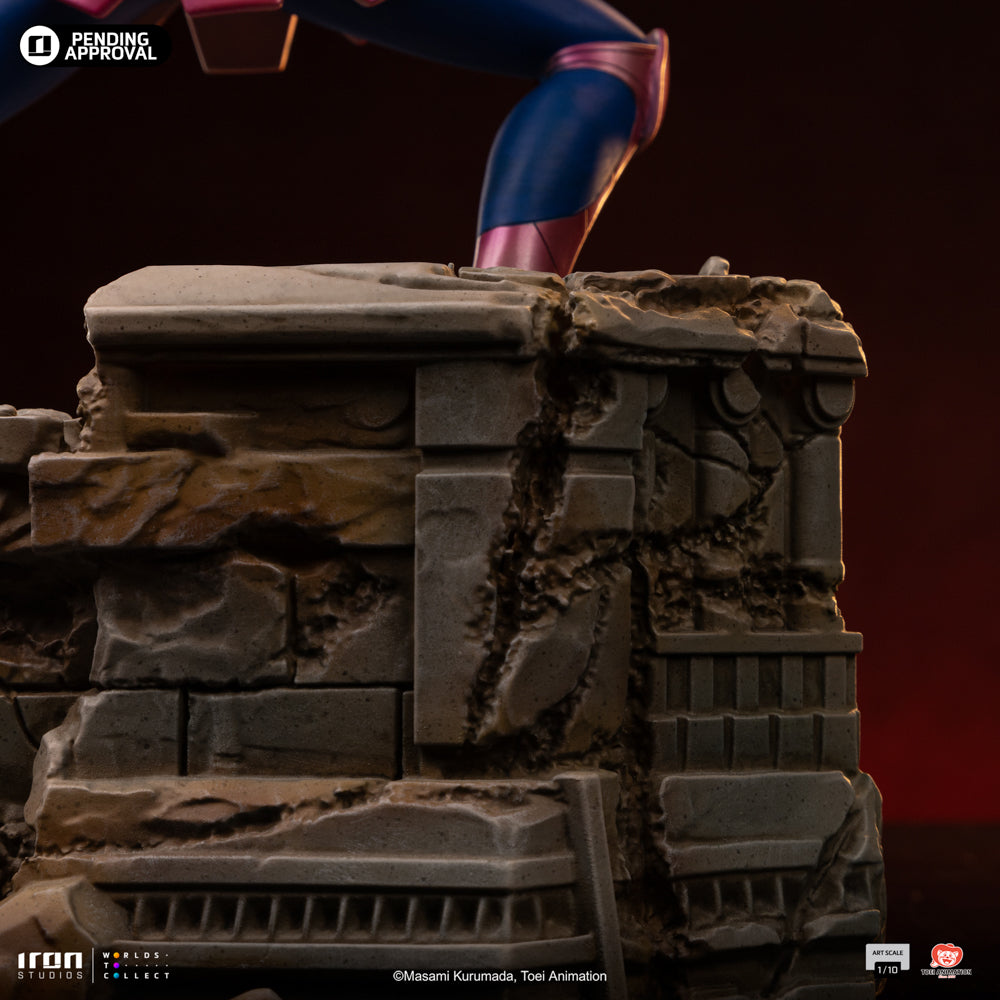 Estátua Ikki de Fenix - Os Cavaleiros do Zodíaco - Art Scale 1/10 - Iron Studios