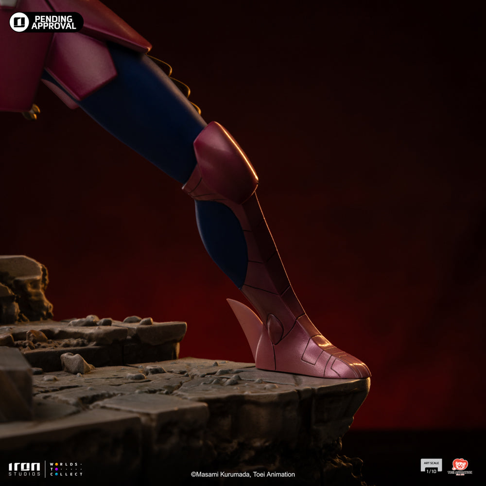 Estátua Ikki de Fenix - Os Cavaleiros do Zodíaco - Art Scale 1/10 - Iron Studios