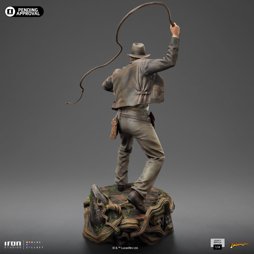 Estátua Indiana Jones - Indiana Jones - Legacy Replica 1/4 - Iron Studios