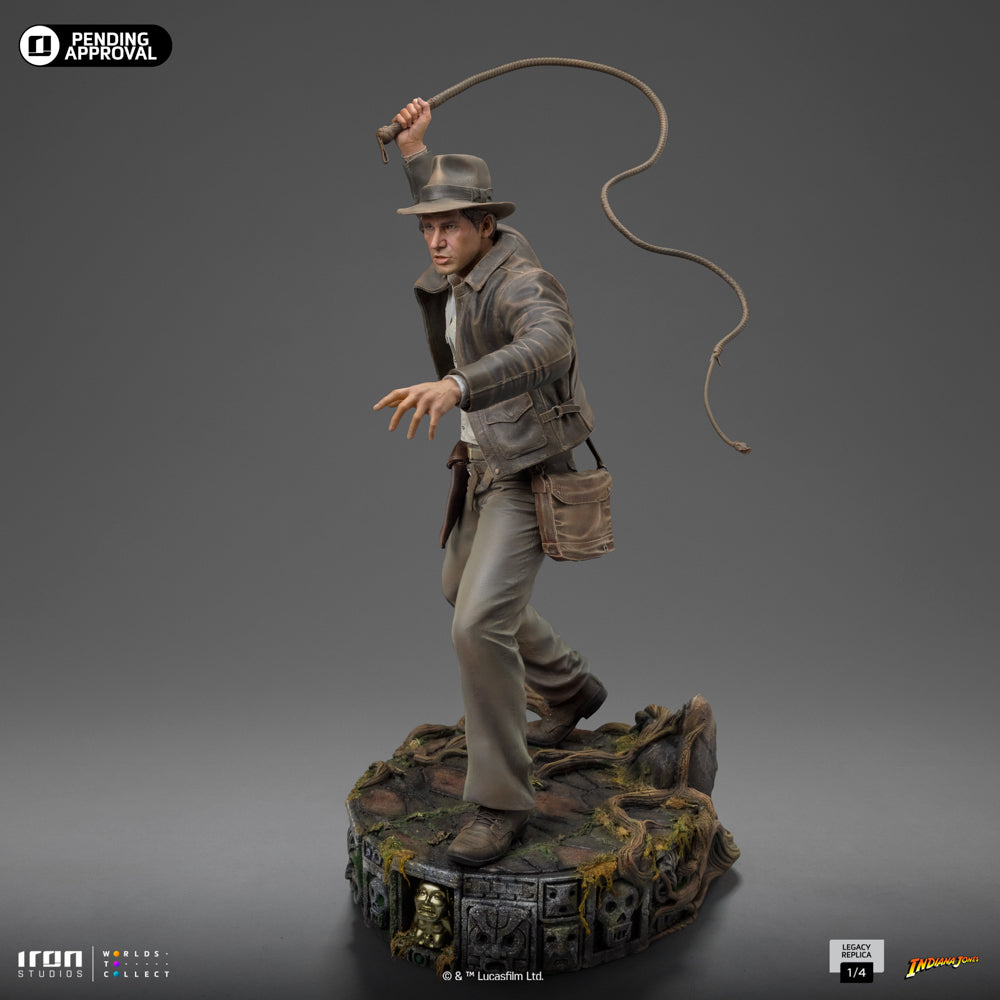 Estátua Indiana Jones - Indiana Jones - Legacy Replica 1/4 - Iron Studios