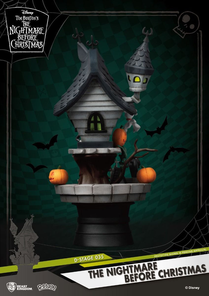Estátua Jack Skellington - O Estranho Mundo de Jack - D-Stage - Beast Kingom