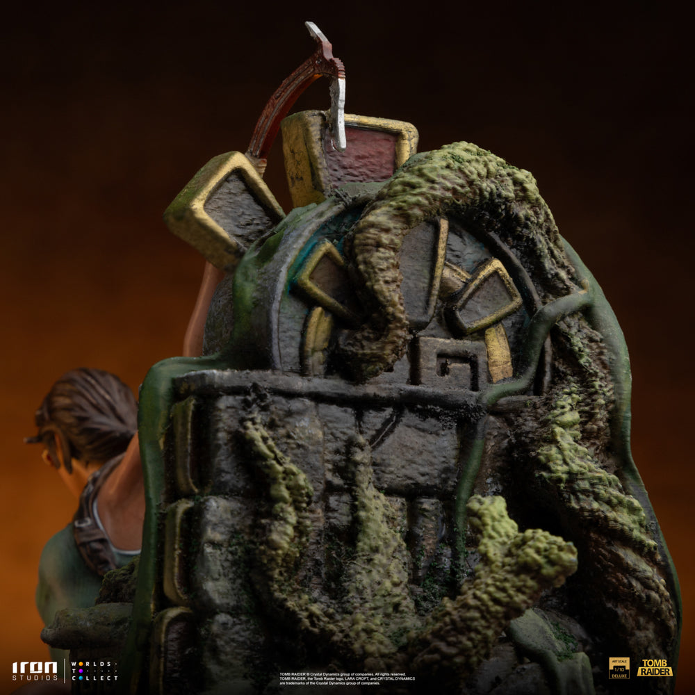 Estátua Lara Croft Deluxe - Tomb Raider - Art Scale 1/10 - Iron Studios