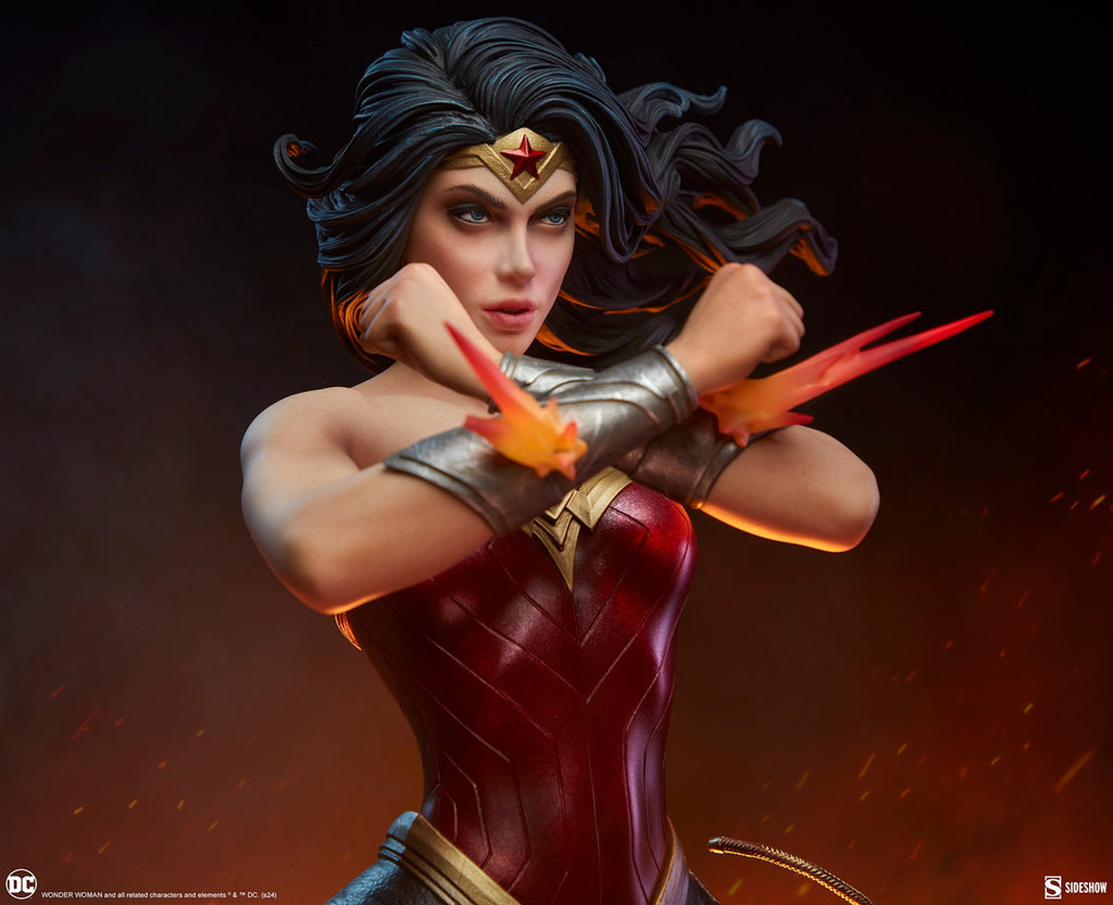 Estátua Mulher Maravilha Saving The Day - DC Comics - Premium Format 1/4 - Sideshow