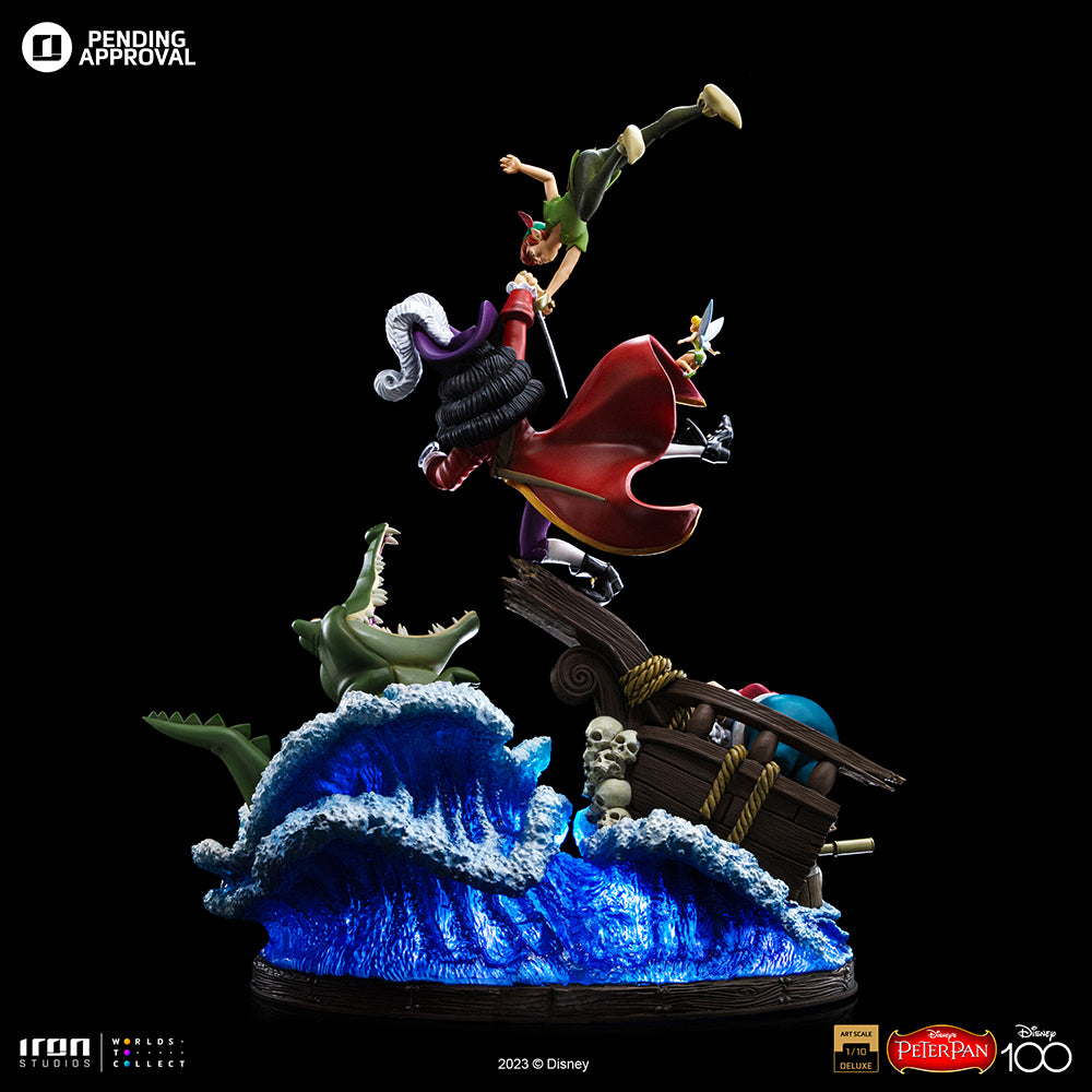 Estátua Peter Pan Deluxe - Disney 100TH - Peter Pan - Art Scale 1