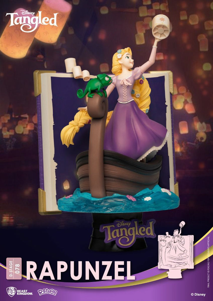 Estátua Rapunzel Close Box - Story Book Series - D-Stage - Beast Kingdom