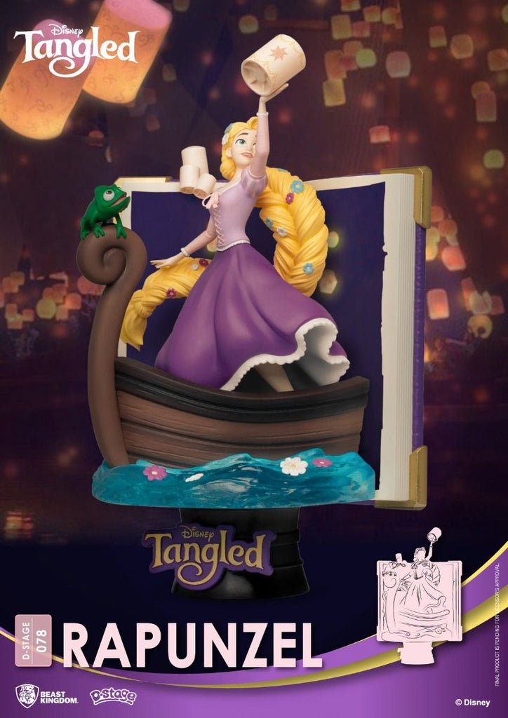 Estátua Rapunzel Close Box - Story Book Series - D-Stage - Beast Kingdom