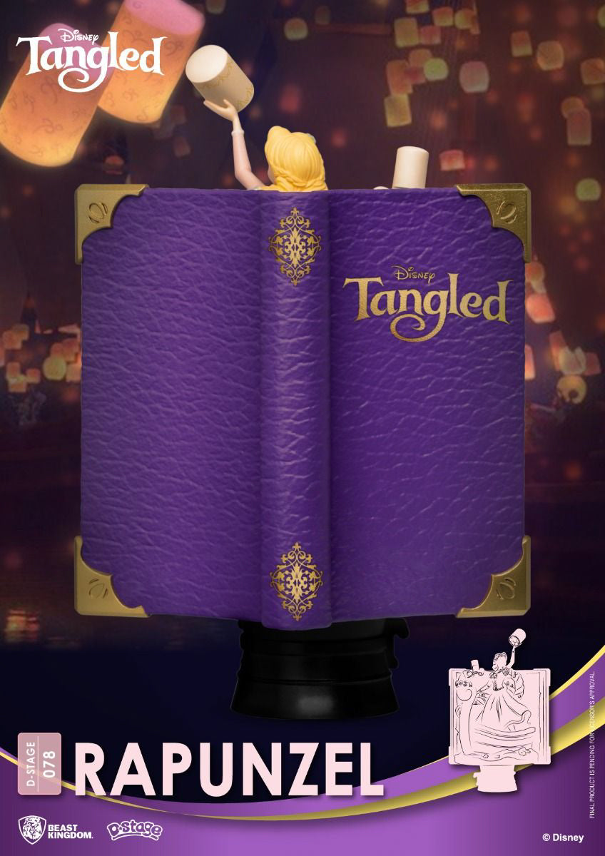 Estátua Rapunzel Close Box - Story Book Series - D-Stage - Beast Kingdom