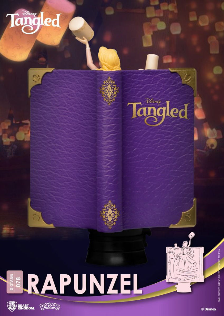 Estátua Rapunzel Close Box - Story Book Series - D-Stage - Beast Kingdom