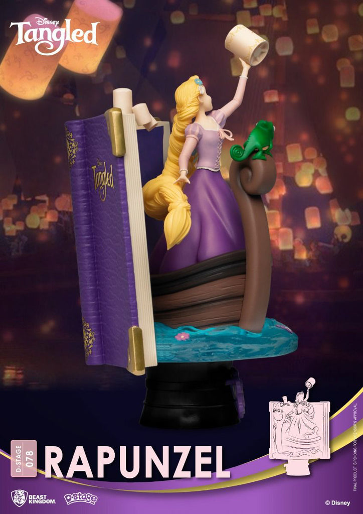 Estátua Rapunzel Close Box - Story Book Series - D-Stage - Beast Kingdom