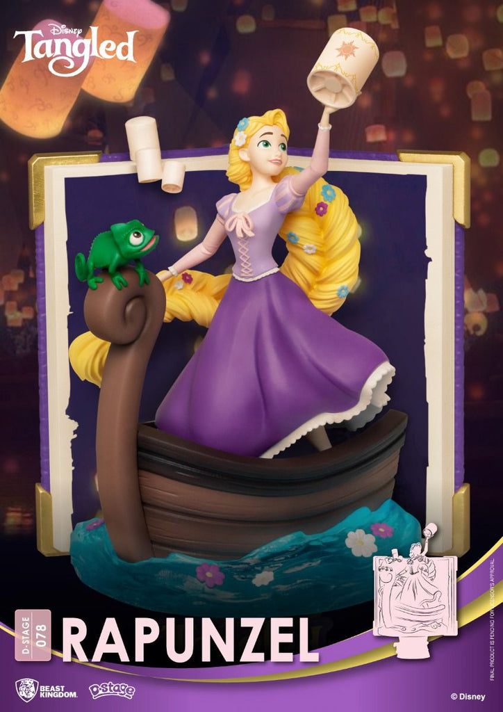 Estátua Rapunzel Close Box - Story Book Series - D-Stage - Beast Kingdom