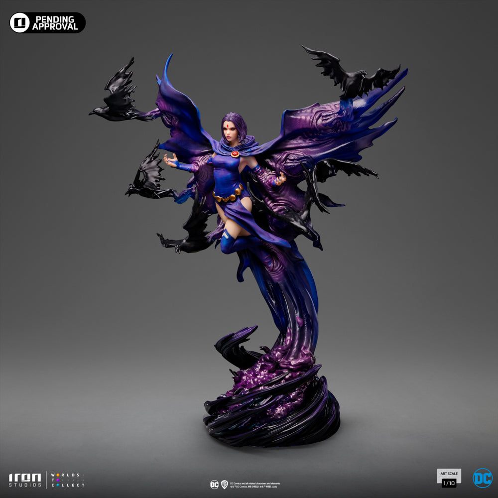 Estátua Ravena - DC Comics Series #8 - Art Scale 1/10 - Iron Studios