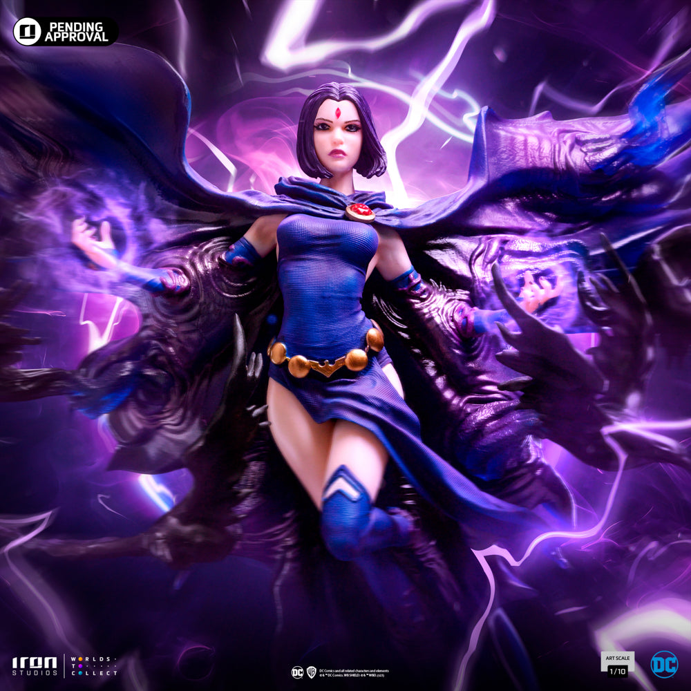 Estátua Ravena - DC Comics Series #8 - Art Scale 1/10 - Iron Studios