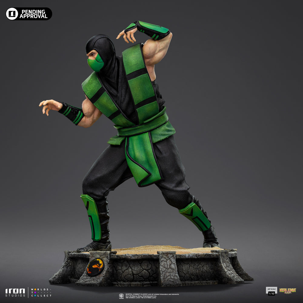 Estátua Reptile - Mortal Kombat - Art Scale 1/10 - Iron Studios