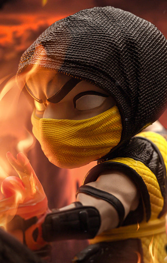 Estátua Scorpion - Mortal Kombat - MiniCo - Iron Studios