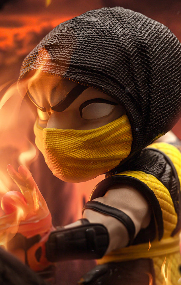 Estátua Scorpion - Mortal Kombat - MiniCo - Iron Studios