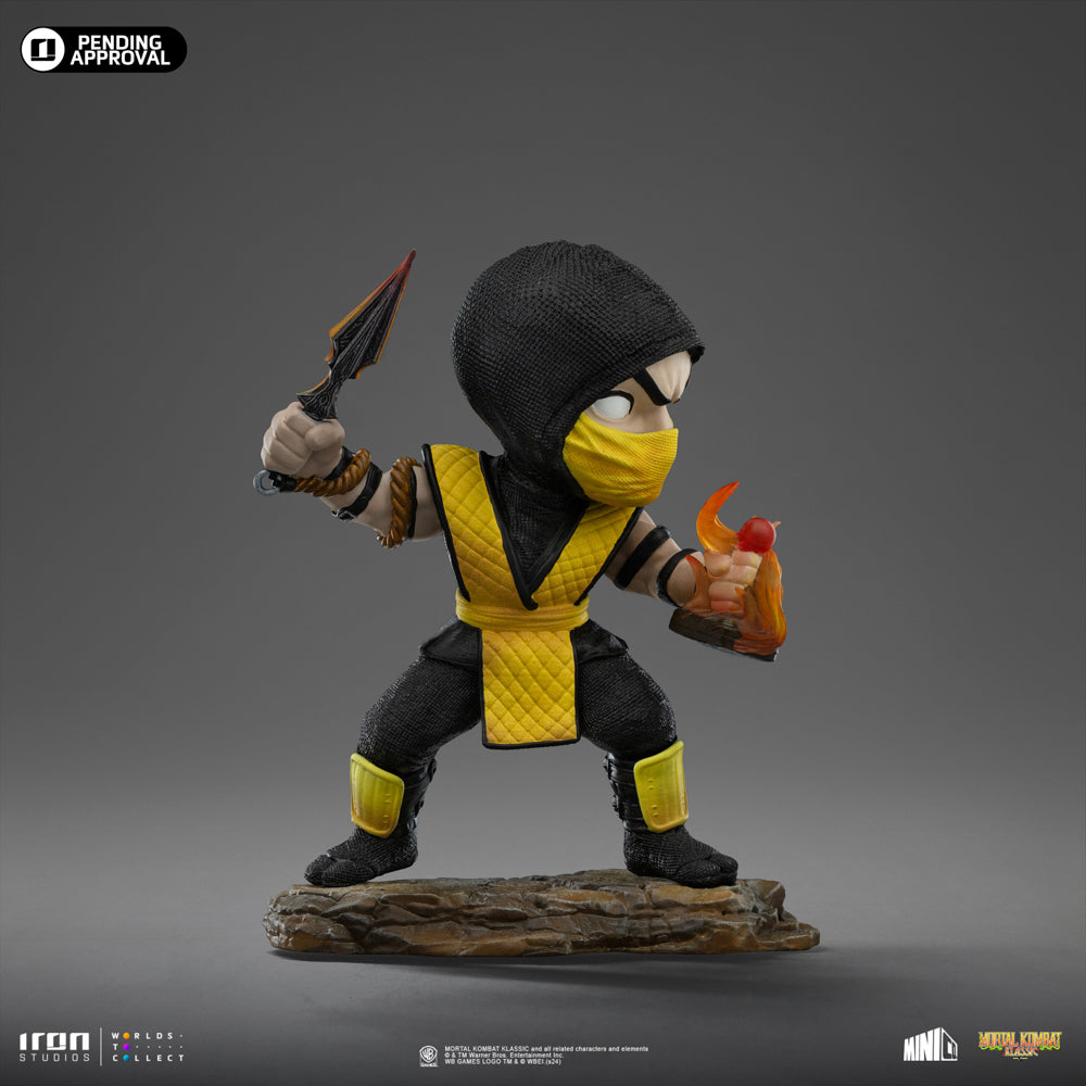 Estátua Scorpion - Mortal Kombat - MiniCo - Iron Studios
