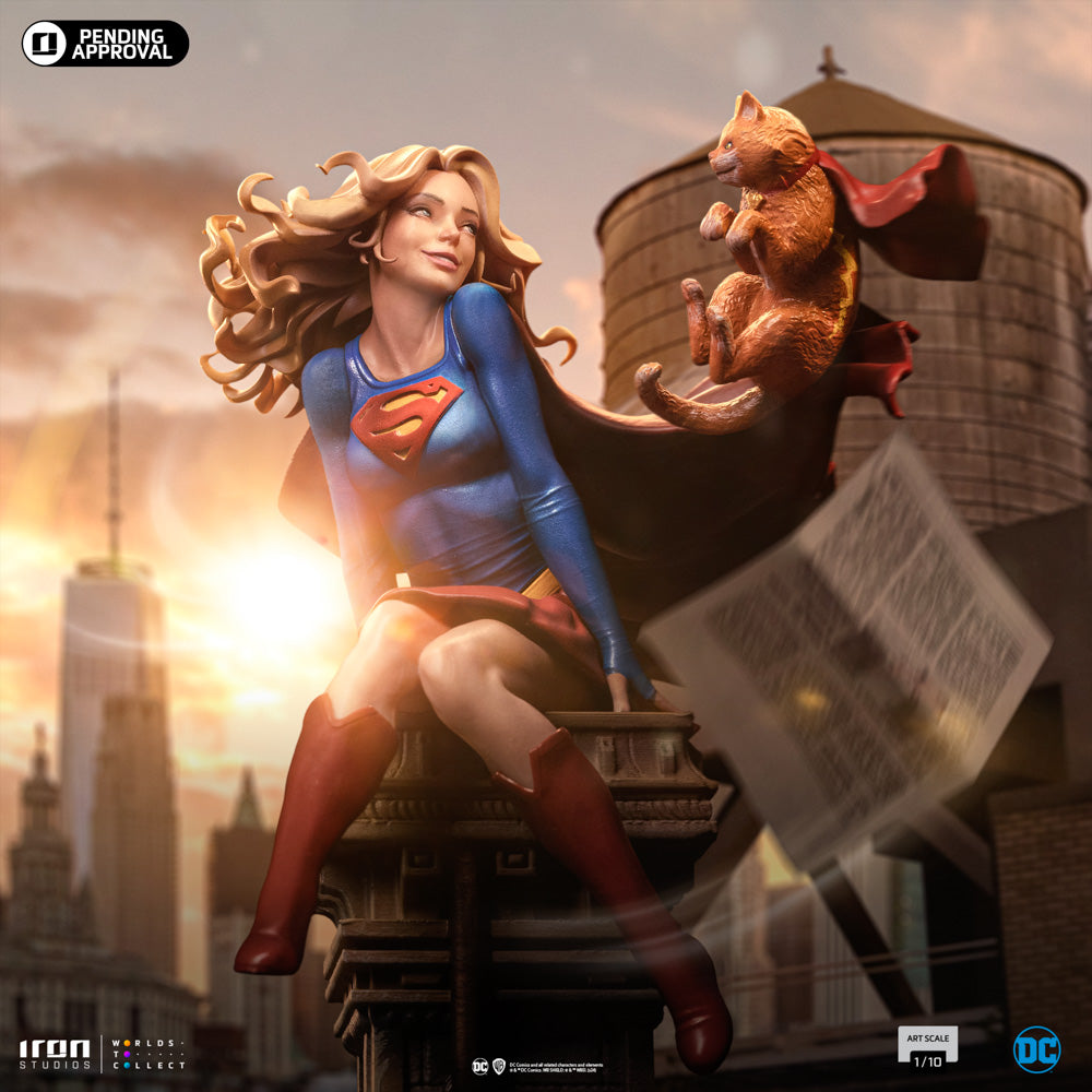 Estátua Supergirl Serie 8 - DC Comics - Art Scale 1/10 - Iron Studios