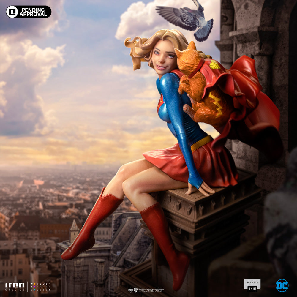 Estátua Supergirl Serie 8 - DC Comics - Art Scale 1/10 - Iron