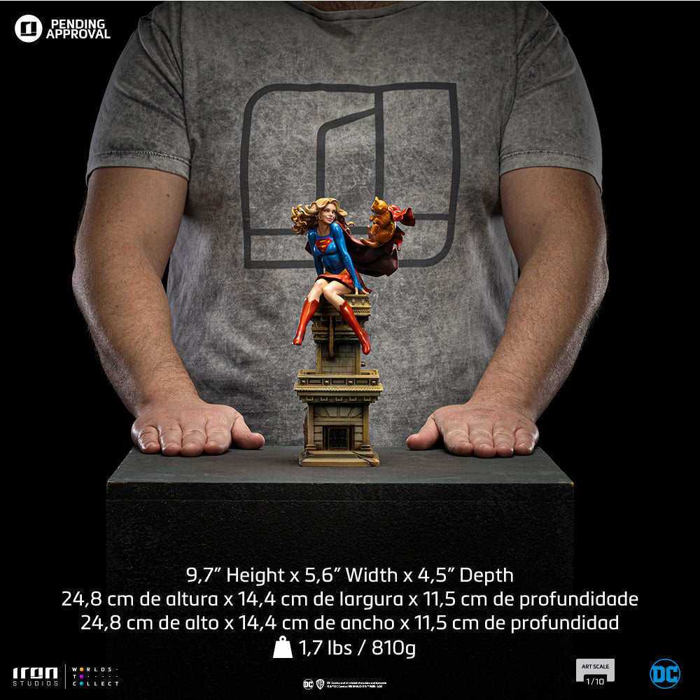 Estátua Supergirl Serie 8 - DC Comics - Art Scale 1/10 - Iron Studios