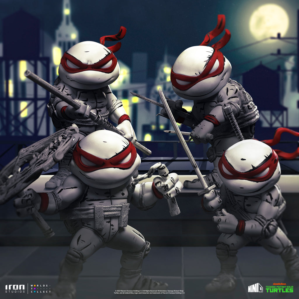 Estátua Leonardo Comics - TMNT - MiniCo - Iron Studios