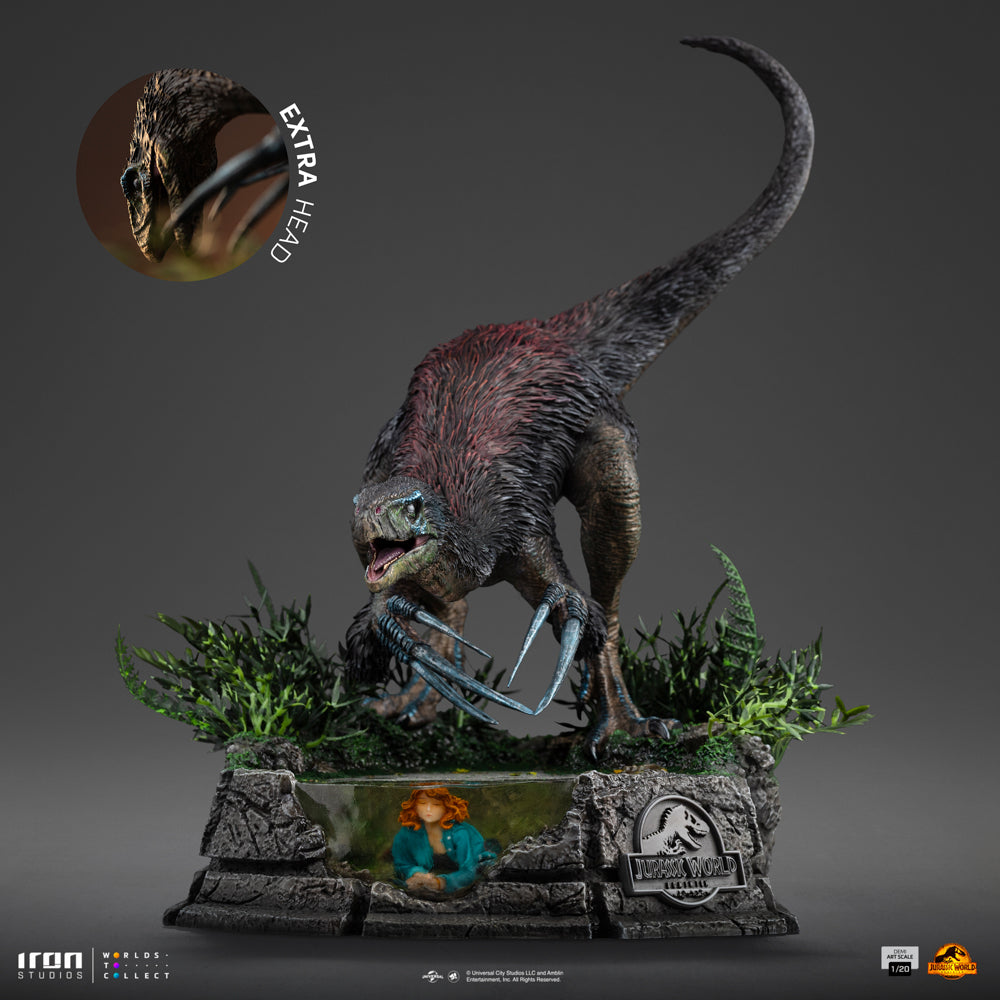 Estátua Therizinosaurus - Jurassic World: Dominion - Demi Art Scale 1/20 - Iron Studios