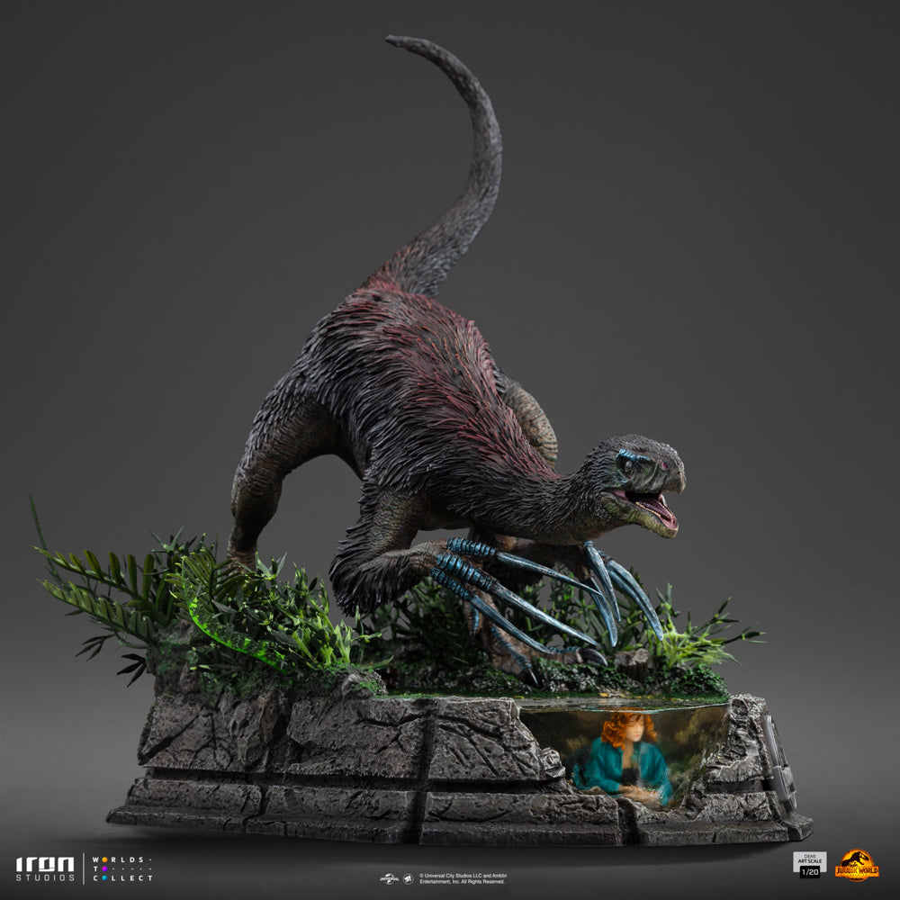 Estátua Therizinosaurus - Jurassic World: Dominion - Demi Art Scale 1/20 - Iron Studios