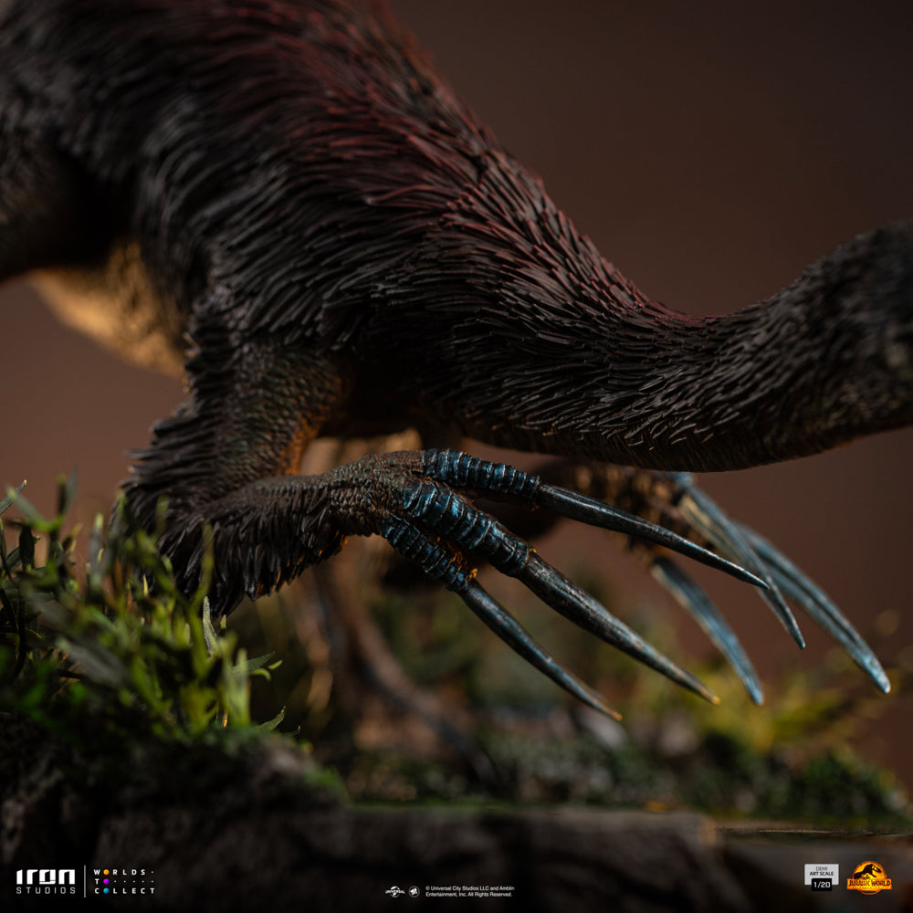 Estátua Therizinosaurus - Jurassic World: Dominion - Demi Art Scale 1/20 - Iron Studios