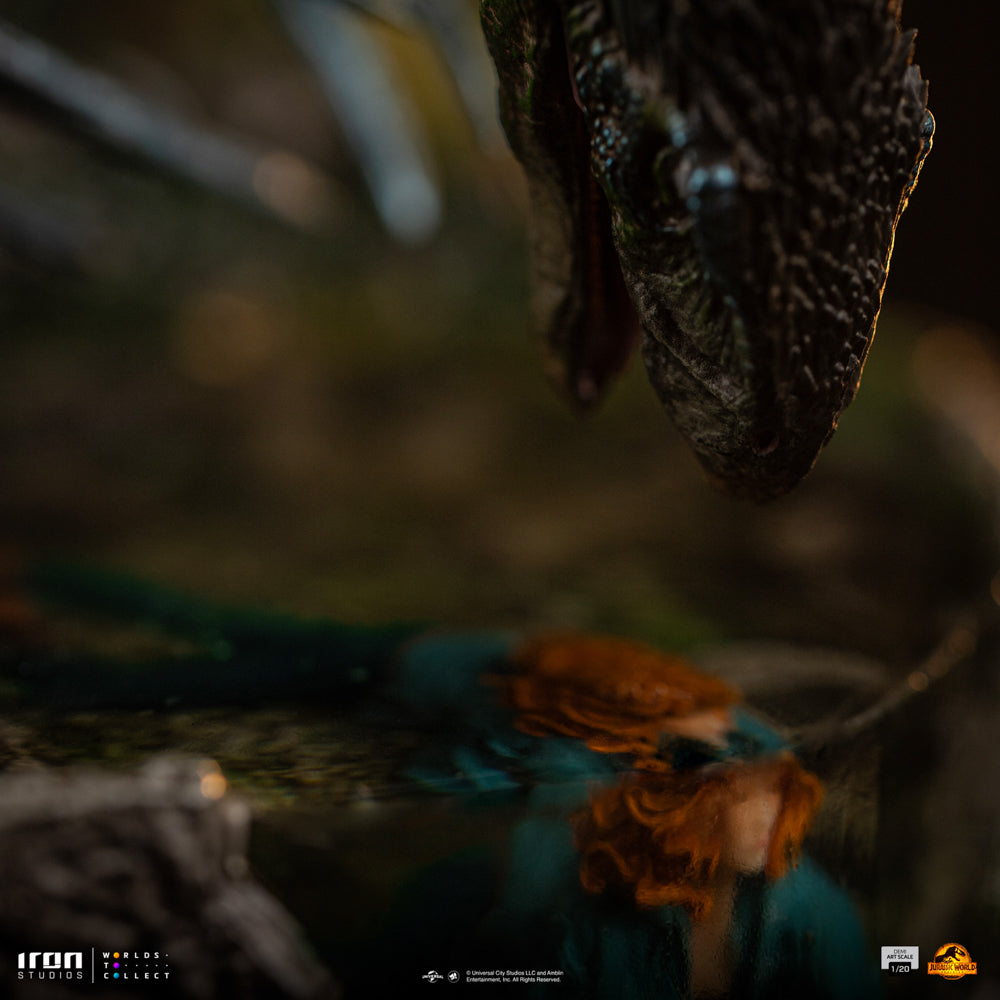Estátua Therizinosaurus - Jurassic World: Dominion - Demi Art Scale 1/20 - Iron Studios