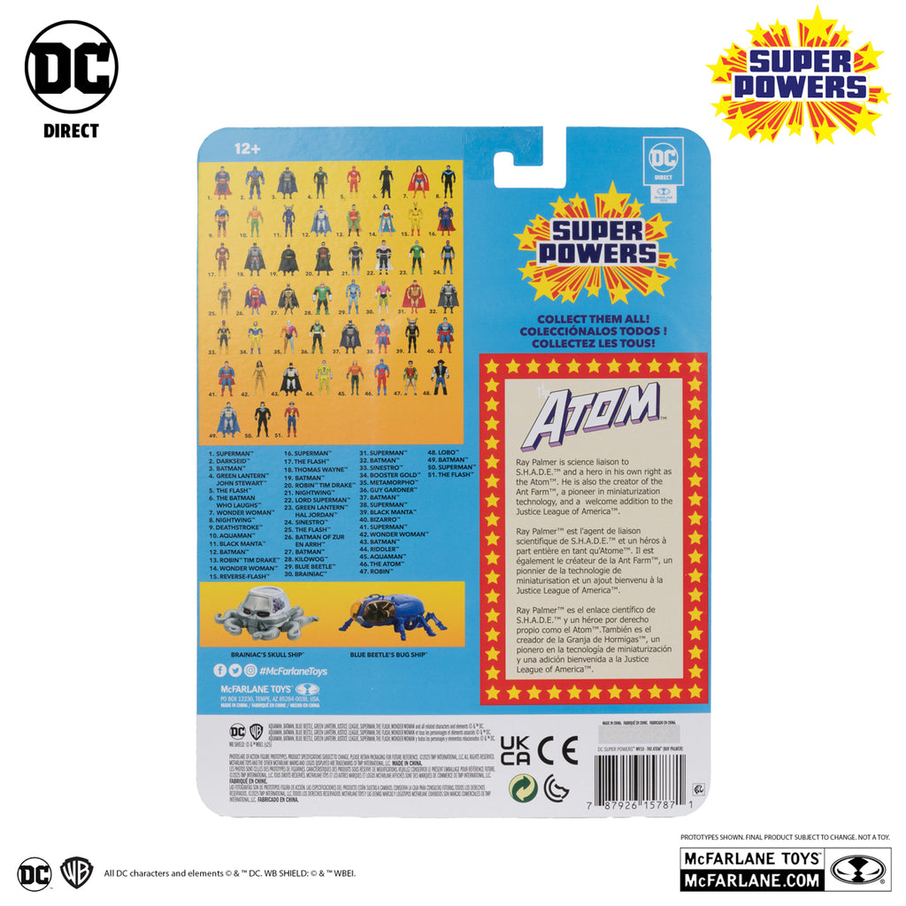 Figura The Atom - DC Comics - Super Powers 5