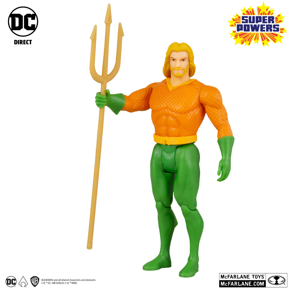 Figura Aquaman - DC Comics - Super Powers 5